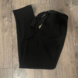 Black Tie-Waist Women’s Pants!